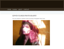 Tablet Screenshot of edwinfloresphoto.weebly.com
