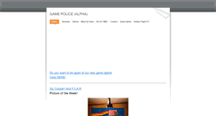 Desktop Screenshot of gamepolice.weebly.com