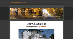 Desktop Screenshot of 1998wellcraft240cc.weebly.com