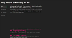Desktop Screenshot of pro-bay.weebly.com