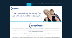 Desktop Screenshot of caregiversgroup.weebly.com