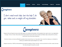 Tablet Screenshot of caregiversgroup.weebly.com