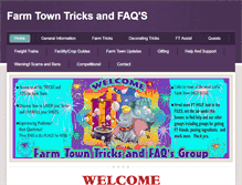Tablet Screenshot of farmtowntricksandfaqs.weebly.com