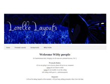 Tablet Screenshot of lorellelayouts.weebly.com