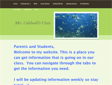 Tablet Screenshot of mrscaldwell.weebly.com