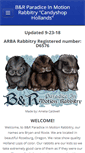 Mobile Screenshot of bnrparadiceinmotionrabbitry.weebly.com