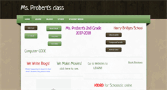 Desktop Screenshot of msprobert.weebly.com
