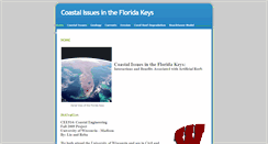 Desktop Screenshot of cee514coastalanalysisfloridakeys.weebly.com