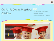 Tablet Screenshot of ourlittledaisies.weebly.com