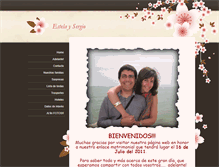 Tablet Screenshot of estelaysergio.weebly.com