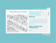 Tablet Screenshot of hollyrpratley.weebly.com
