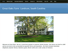 Tablet Screenshot of greatoaksfarm.weebly.com
