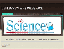 Tablet Screenshot of lefebvrejeff.weebly.com