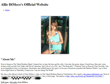 Tablet Screenshot of officialalliedimeco.weebly.com