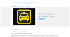 Desktop Screenshot of orlandocab.weebly.com