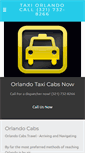 Mobile Screenshot of orlandocab.weebly.com