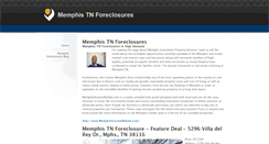 Desktop Screenshot of memphistnforeclosures.weebly.com