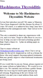 Mobile Screenshot of hashimotosthyroiditis.weebly.com