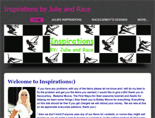 Tablet Screenshot of inspirationsbyjulieandrace.weebly.com