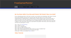 Desktop Screenshot of freegamerpoints.weebly.com