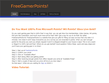 Tablet Screenshot of freegamerpoints.weebly.com