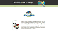 Desktop Screenshot of creativecritters.weebly.com