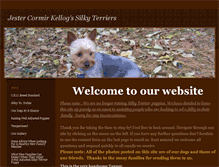 Tablet Screenshot of jesterssilkyterriers.weebly.com