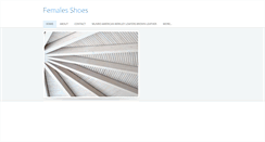 Desktop Screenshot of femalesshoesv7.weebly.com