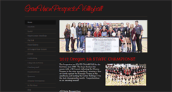 Desktop Screenshot of guvolleyball.weebly.com