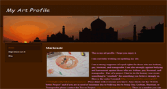 Desktop Screenshot of kenziesartprofile.weebly.com