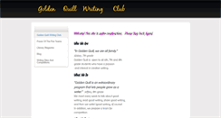 Desktop Screenshot of goldenquill.weebly.com