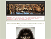 Tablet Screenshot of cryptids.weebly.com