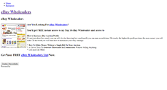 Desktop Screenshot of ebay-wholesalers.weebly.com