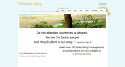 Desktop Screenshot of charlesabing.weebly.com