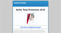 Desktop Screenshot of mcafeetotalprotection.weebly.com