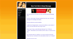 Desktop Screenshot of newyorkmassage.weebly.com