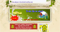 Desktop Screenshot of freeplayersdownload.weebly.com