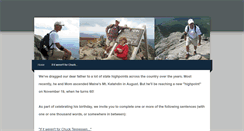 Desktop Screenshot of chucksbirthday.weebly.com