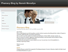 Tablet Screenshot of pharmaatnaresh.weebly.com
