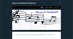 Desktop Screenshot of eubyssoundmachine.weebly.com