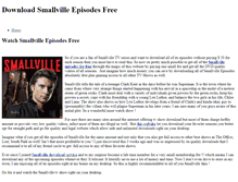 Tablet Screenshot of download-smallville-episodes-free.weebly.com