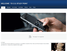 Tablet Screenshot of csstudypoint.weebly.com