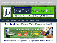 Tablet Screenshot of joinfreeonlinebiz.weebly.com