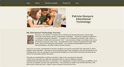 Desktop Screenshot of patriciasmeyers.weebly.com
