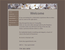 Tablet Screenshot of amazingtouchmassage.weebly.com