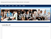 Tablet Screenshot of findagreatchurch.weebly.com