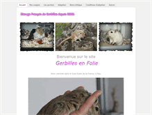 Tablet Screenshot of gerbilles-en-folie.weebly.com