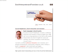 Tablet Screenshot of dutchinterpreter.weebly.com