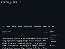 Tablet Screenshot of earningplusbd.weebly.com