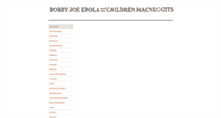 Desktop Screenshot of bobbyjoeebolalyrics.weebly.com